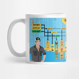 Survivor Winners Infographic Mug